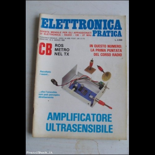 ELETTRONICA PRATICA - N. 3 - Marzo 1985