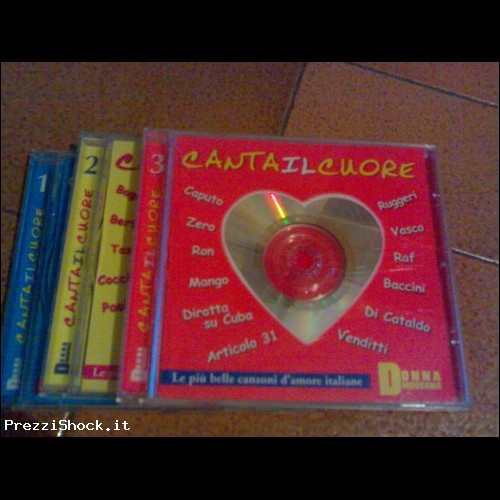 3 CD Canta il cuore PERFETTI