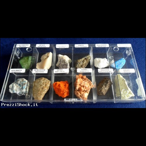 Minerali vari collezione
