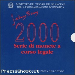 Divisionale Lira Italia 2000 - 12 Valori