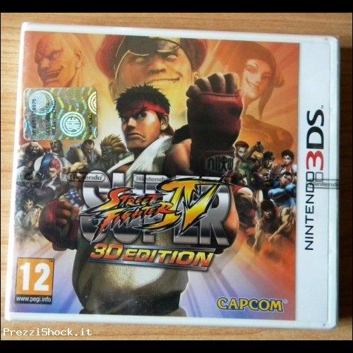 STREET FIGHTER IV 3D EDITION NINTENDO 3DS NUOVO