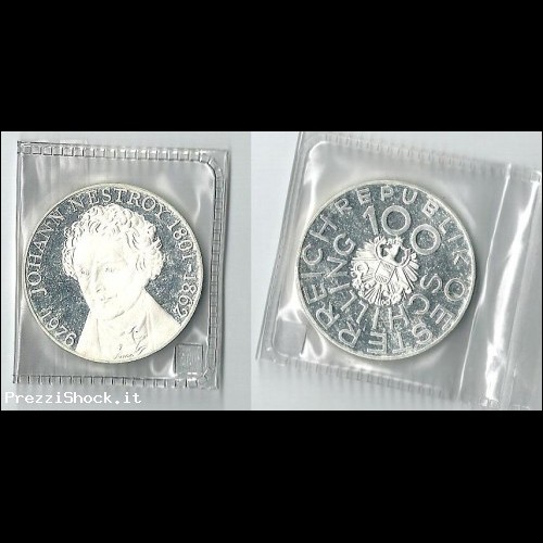 austria 100 scellini 1976