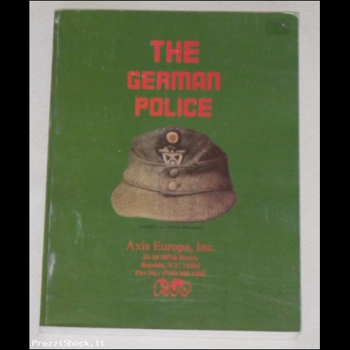 The German Police raro libro completo polizia tedesca WW2