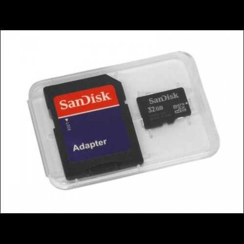 Microsdhc Sandisk 32gb + adattatore