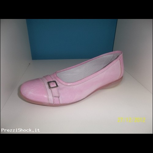 Ballerine rosa n. 39 in vera pelle - Nuove di negozio