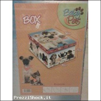 scatola componibile cagnolini