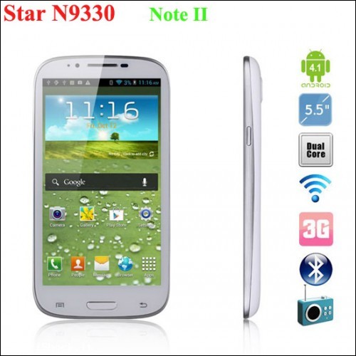 Star N9300 Note 2 Smart Phone MTK6577 Dual Core Android 4.0