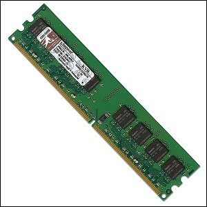 4x Ram (1GB) DDR2 (2x kingstone - 2x AE)