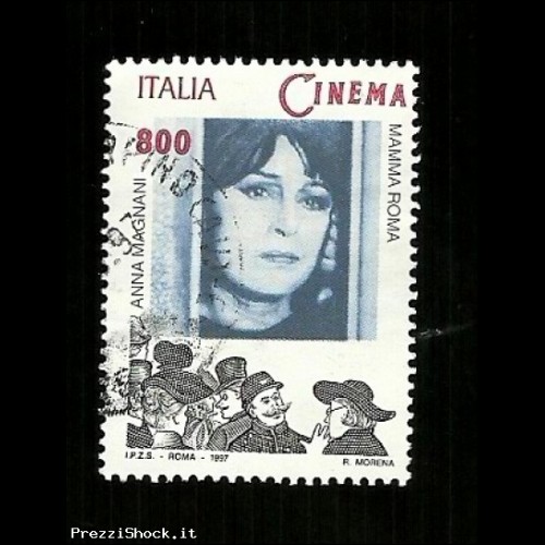 Francobolli Italia Repubblica 1997 - Cinema Mamma Roma da L.