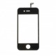 iPhone 4 GSM Black MidFrame Touch Screen Digitizer Glass Rep