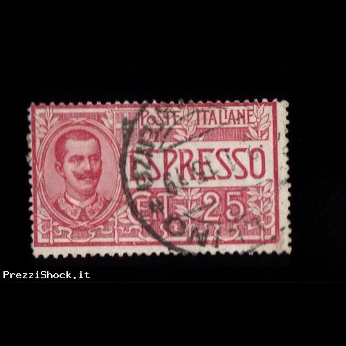 Vittorio Emanuele III - Posta Espresso da 0.25
