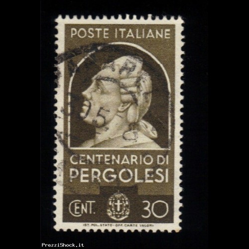 Vittorio Emanuele III - Pergolesi da  30 Cent.