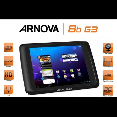  ARCHOS ARNOVA 8B G3 Tablet 8 GB - 8 pollici - touch screen