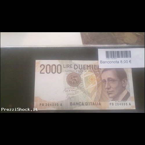 P 00103   Banconota 2000 lire Marconi