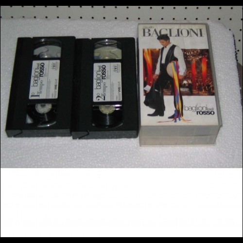 FILM DEL CONCERTO Claud (BAGLIONI NEL ROSSO), VHS IN OTTIMO