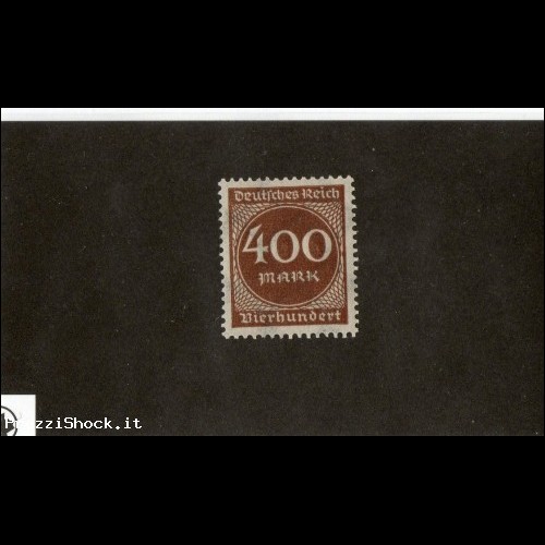 Germania 1923 400 mark mnh**