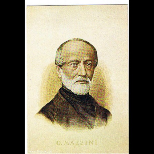 Cartolina - Giuseppe MAZZINI - Ritratto - Museo Torino