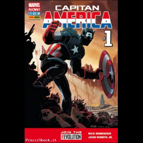 Capitan America 1Cover A Marvel Now
