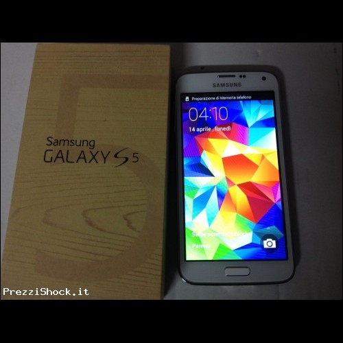 Cellulare Samsung Galaxy S5 SM-G900 Android 4.4.2 Gold Blue