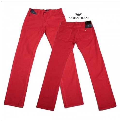 Armani Jeans - Taglia 42 - Colore Rosso