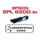 TONER EPSON  EPL 6200 BK 6K ORIGINALE RIGENERATO EPL6200DNL