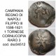 CAMPANIA REGNO DI NAPOLI FILIPPO III 1598-1621 1 TORNESE COR