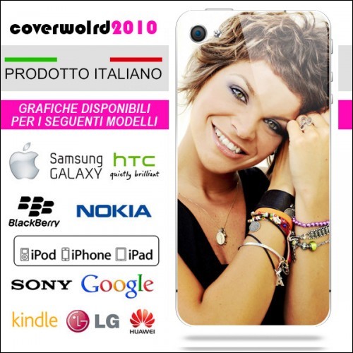 COVER ALESSANDRA AMOROSO PER IPHONE IPOD GALAXY XPERIA HTC