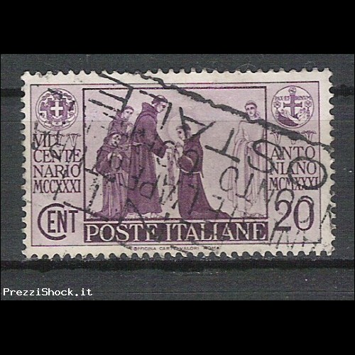 1931 - S. Antonio cent 20 - USATO