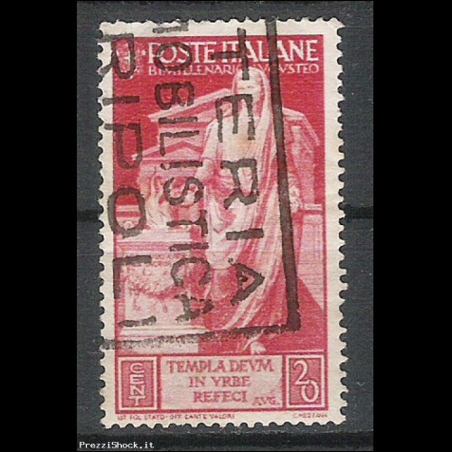1937 - bimillenario nascita di Augusto - cent 20 - USATO