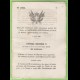 1869 - Legge - convenzione postale fra Italia e Germania