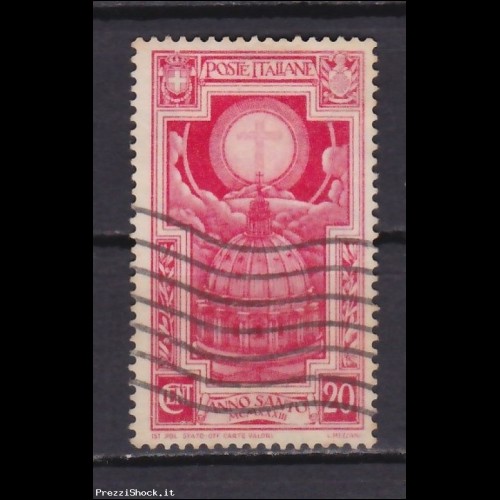 1933 - Anno santo - cent 20 - USATO