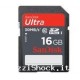 SANDISK SCHEDA MEMORIA SDHC ULTRA - 16 GB - CLASSE 10