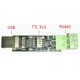 Adattatore / Convertitore USB / TTL 3v3 / COM Seriale RS485