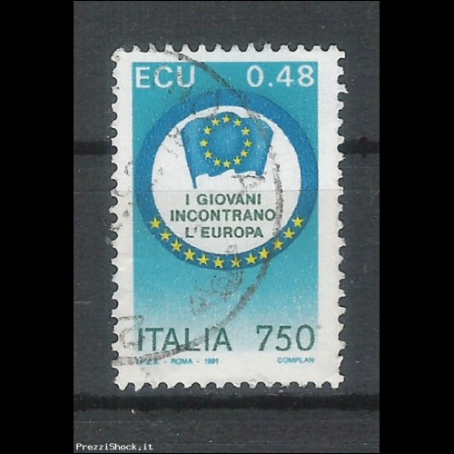 1991 I giovani incontrano l' Europa - Sassone 1957 - USATO