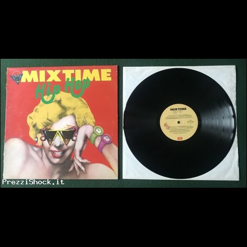MIX TIME - HIP HOP - EMI 1986 - LP 33 Giri Vinile