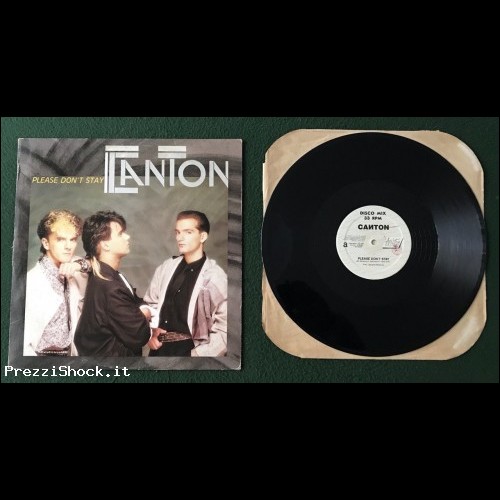 CANTON - Please don't stay - ARX 16034 - 1985 - LP 33 Giri 
