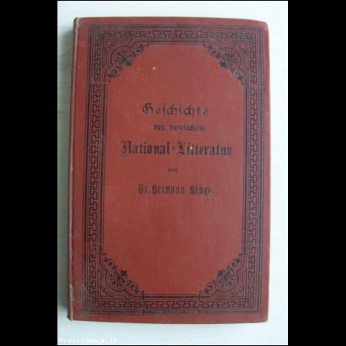 Geschichte der deutschen National-Litteratur - H. Kluge 1892