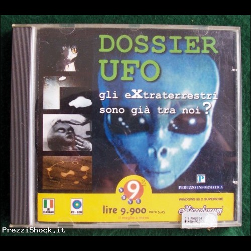 Cd-Rom - DOSSIER UFO - Peruzzo - 2000