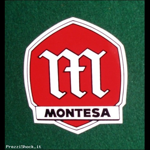 Adesivo - MONTESA - Sticker Originale Vintage - Diam. 9 Cm.