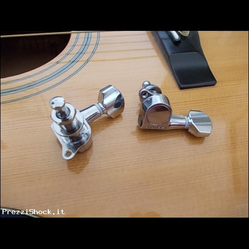 2 Meccaniche per chitarra acustica