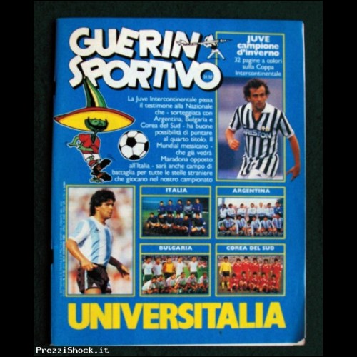 GUERIN SPORTIVO - N. 51-52 - 1985 - Inserto JUVENTUS
