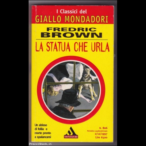 I classici del giallo Mondadori 806 - Brown - la statua che