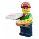 LEGO SERIE 12-RAGAZZO DELLE PIZZE