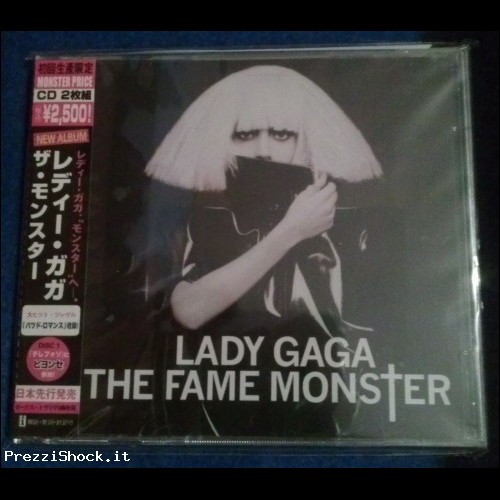 Cd lady gaga the fame monster japan edition nuovo sigillato