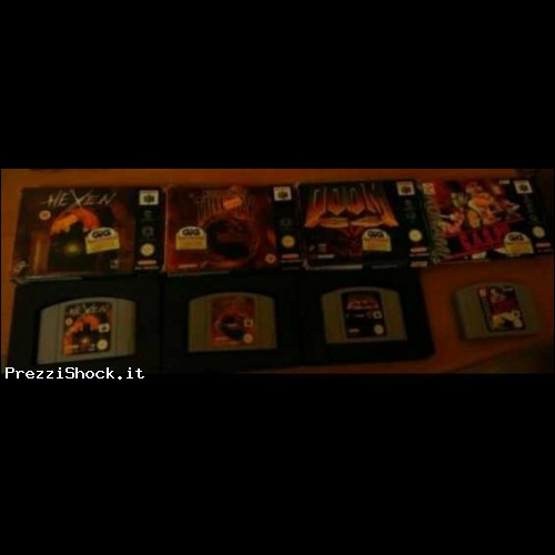 Nintendo 64 Lotto 5 Giochi + Gameboy Advance (console) 