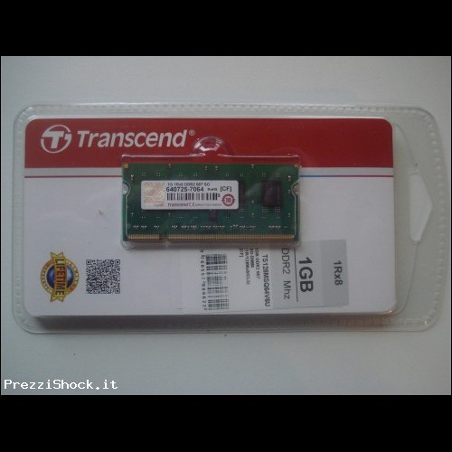 Transcend DDR2-667 1GB Cod TS128MSQ64V6U