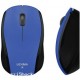 Mouse Lexma Blue trace USB 2000 DPI colore nero-blu 