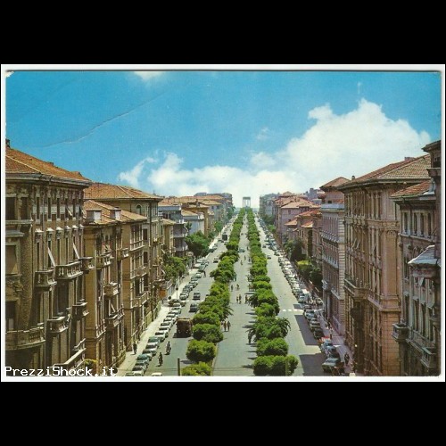 Cartolina " ANCONA - Viale della Vittoria: Monumento ai Cadu