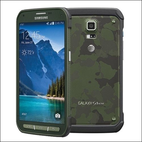 Samsung Galaxy S5 Active SM-G870  4G NFC 16GB Camo Green 4G 