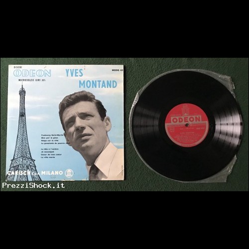 YVES MONTAND - Odeon MODQ 62 - LP 33 10"